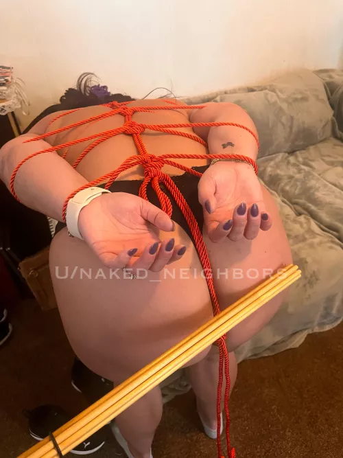 A little tie and a little sting by Naked_Neighbors