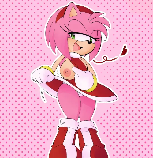 Amy Rose wants your pleasure..  by Complete_Papaya_8501