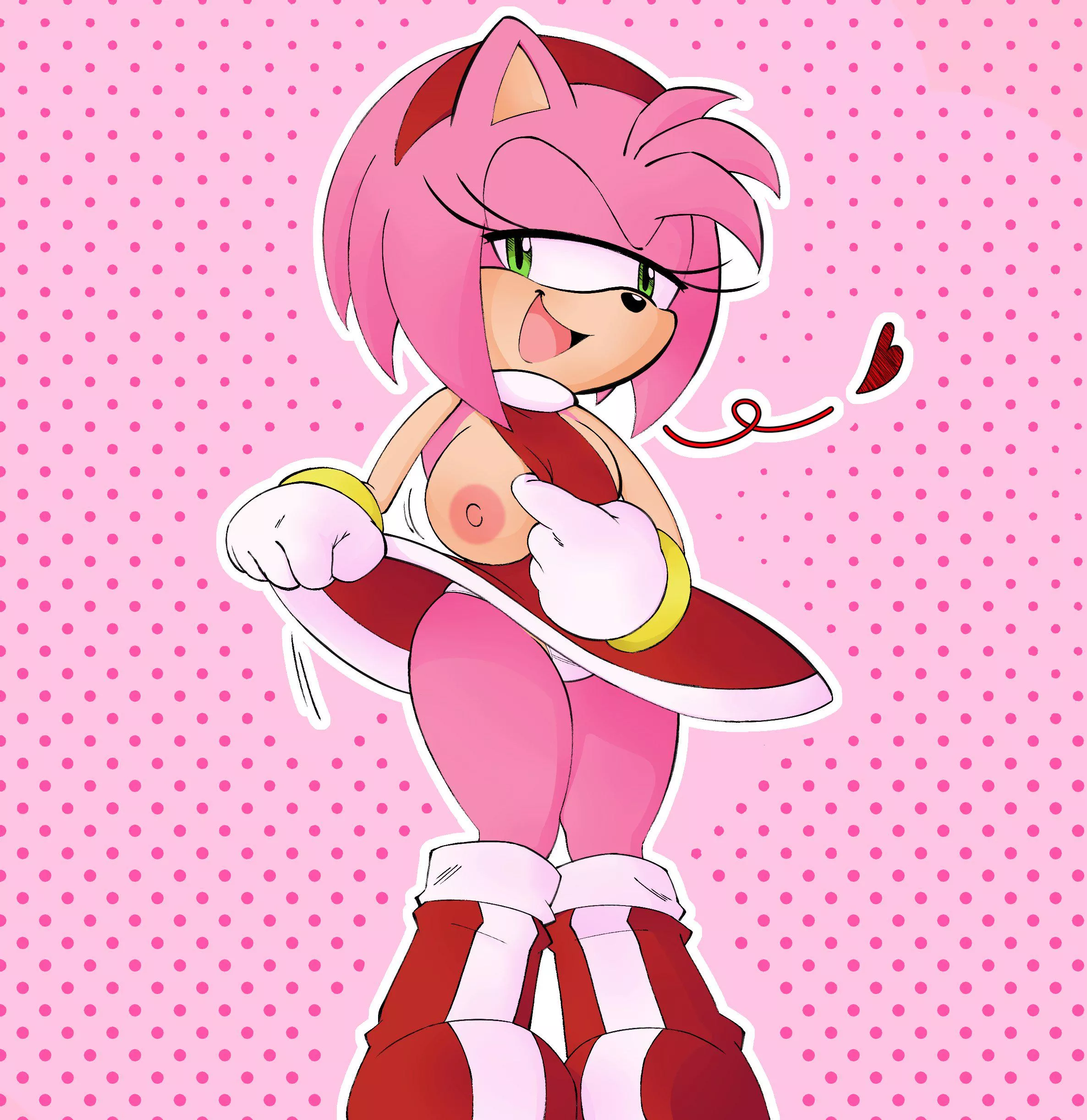 Amy Rose wants your pleasure..  posted by Complete_Papaya_8501