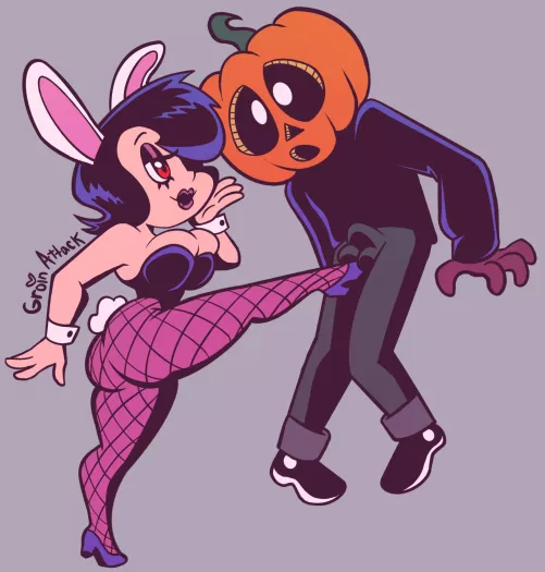 Ballbusting Bunny Girl by Groinattacker