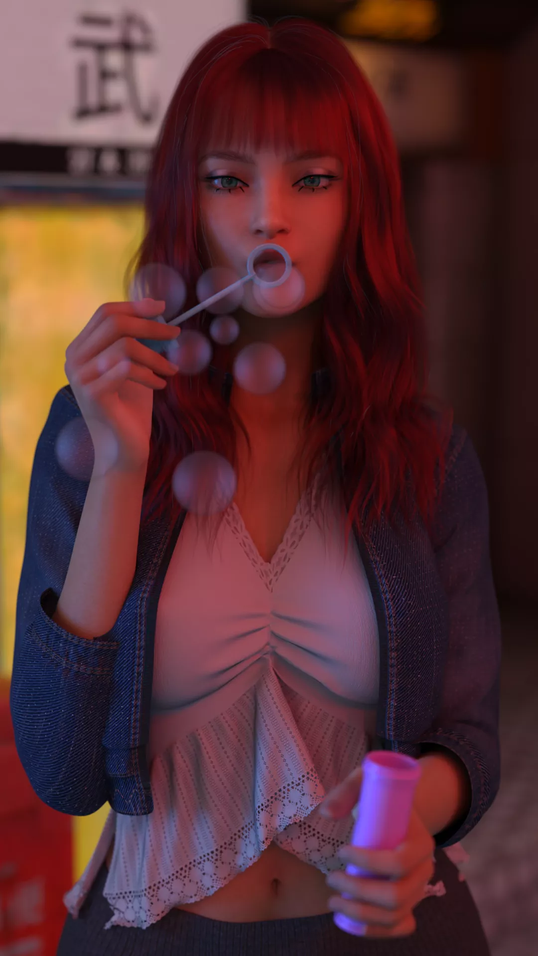 Blowing bubbles now, you later. [IN DUE TIME] posted by GreeboX