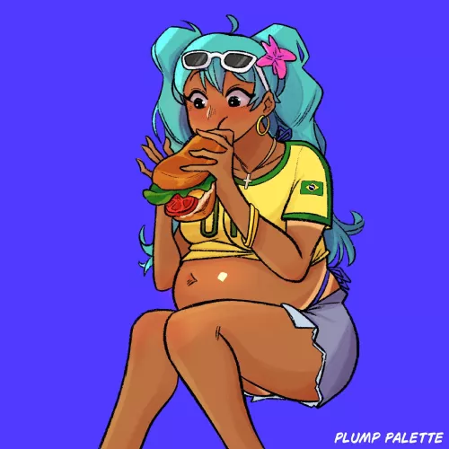Brazilian Miku Fattens Up! by Dizzy-Prior-9220