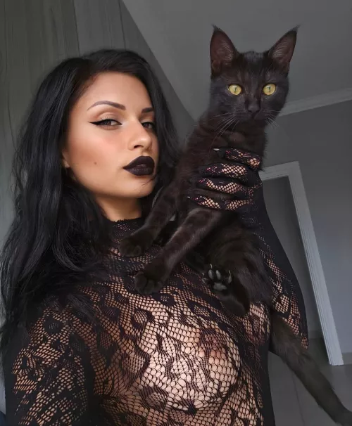 Cat woman, meow  by Jane_Romeno