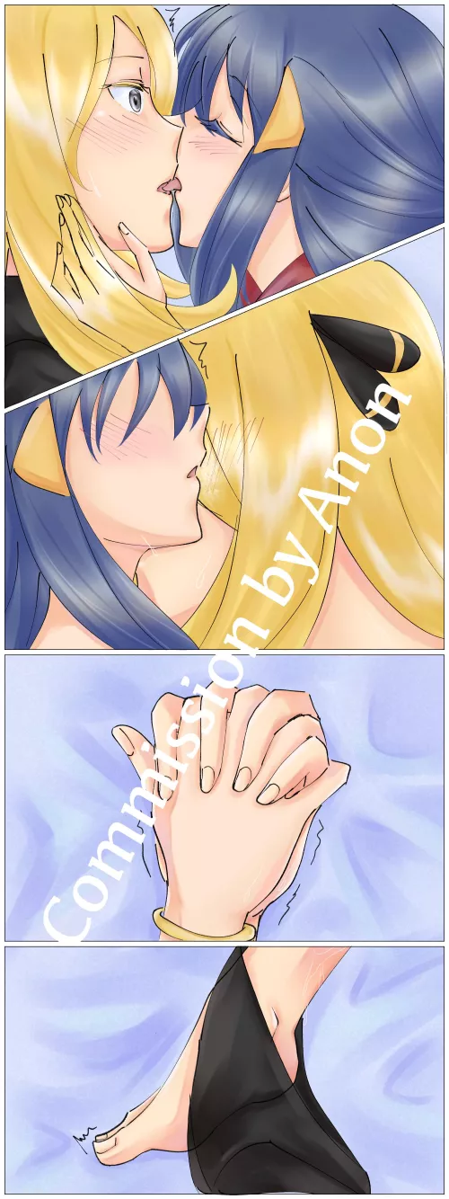 Dawn x Cynthia [Pokemon][OC] by Natsuki_MaiHime