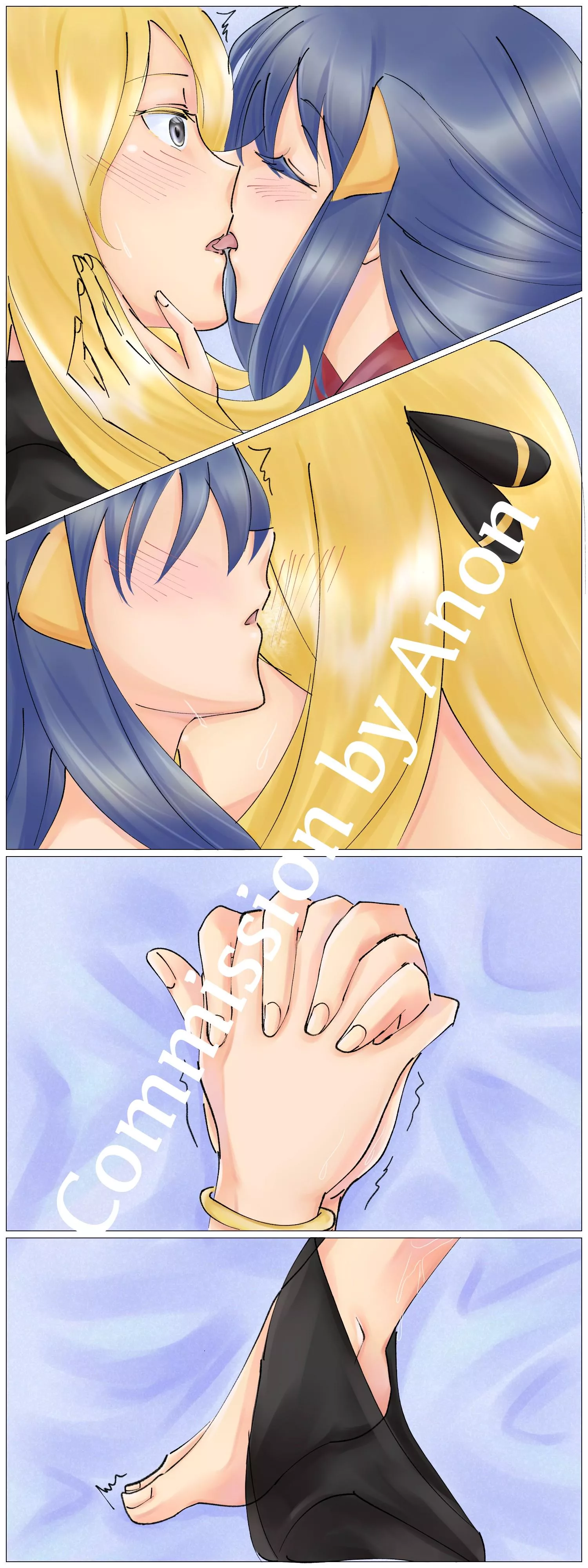 Dawn x Cynthia [Pokemon][OC] posted by Natsuki_MaiHime