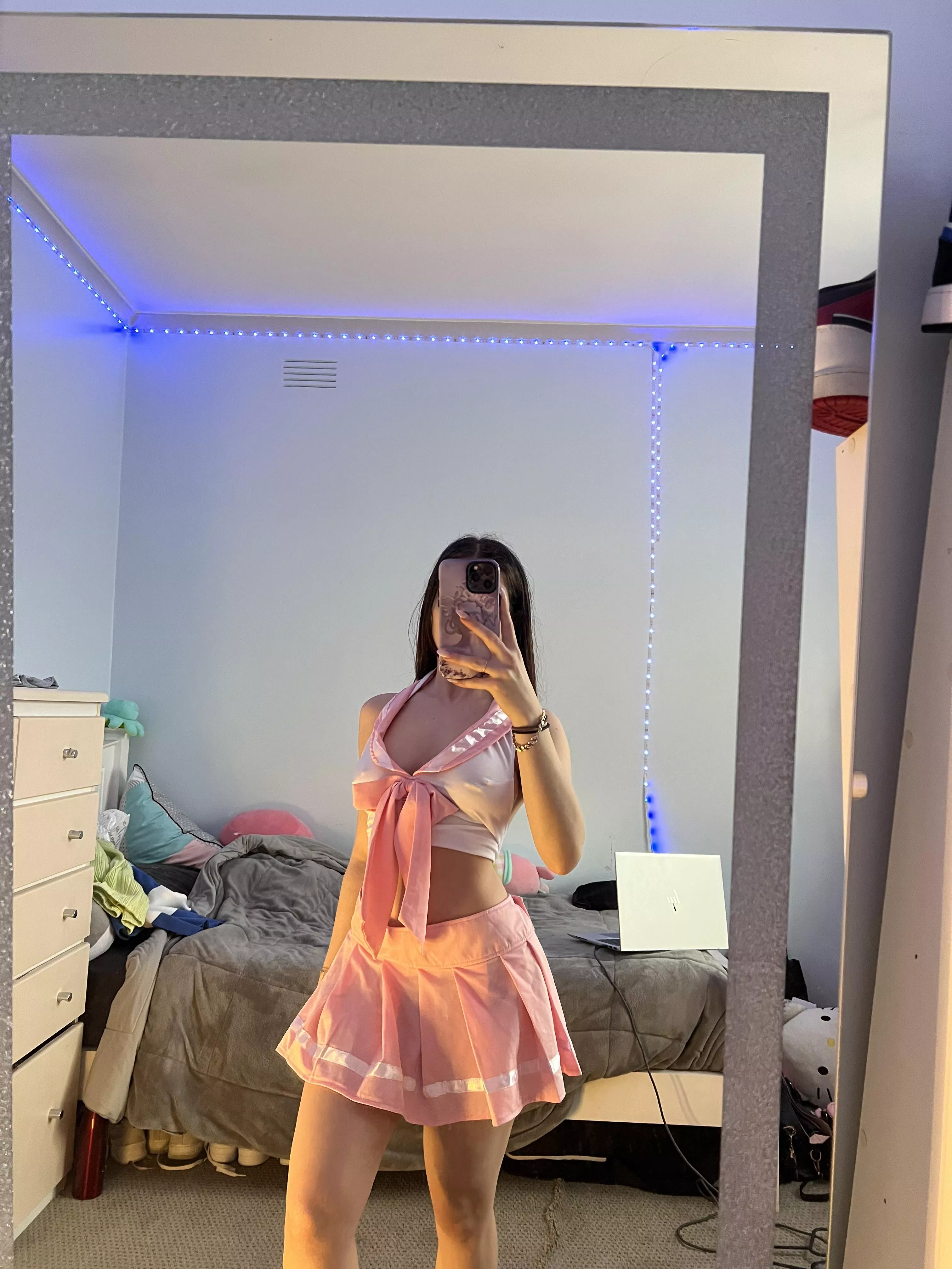 Do you like this young girl in anime outfit ?  posted by xhotbunnyx