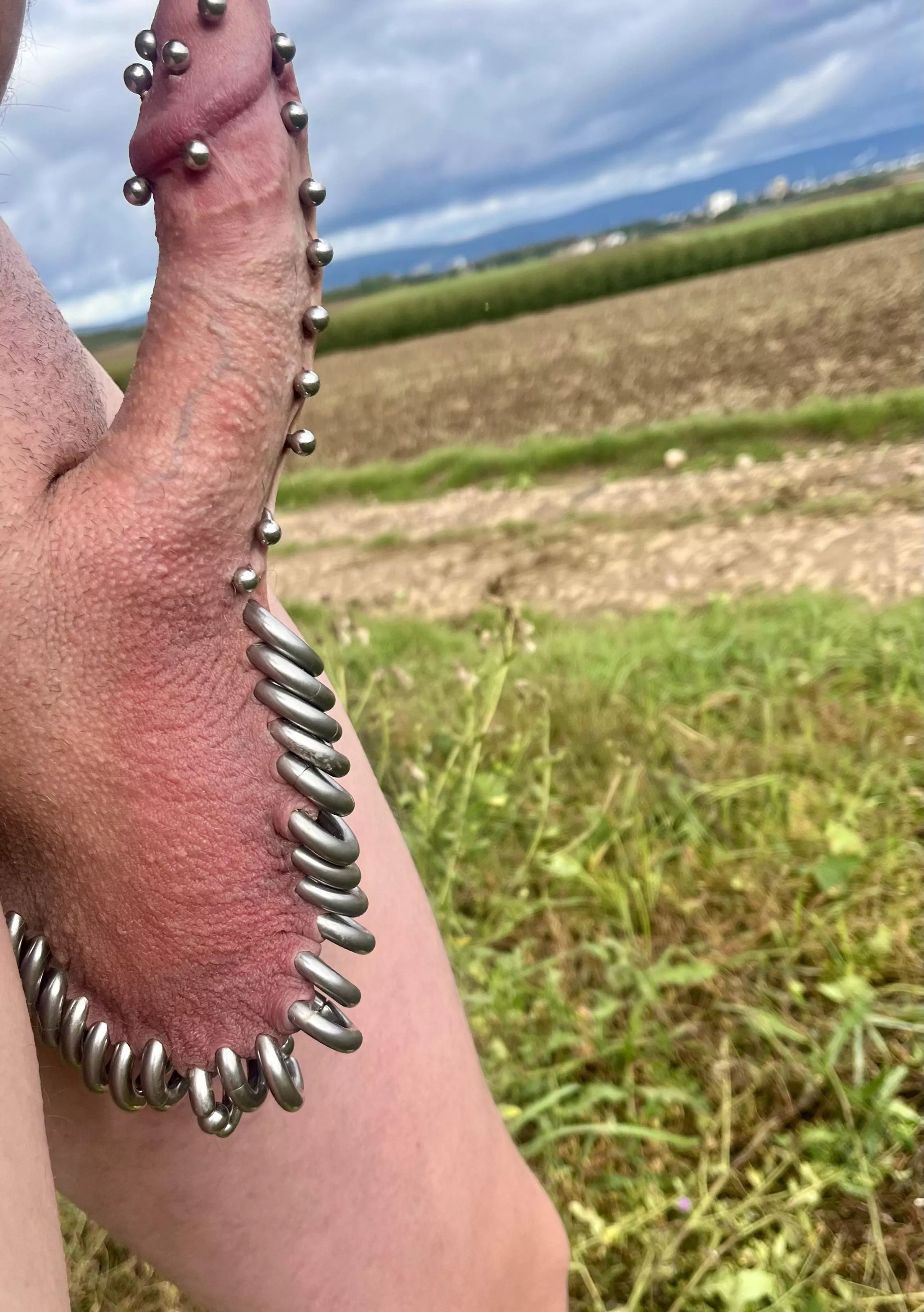 Enjoying my lunch break  posted by Piercingfreund