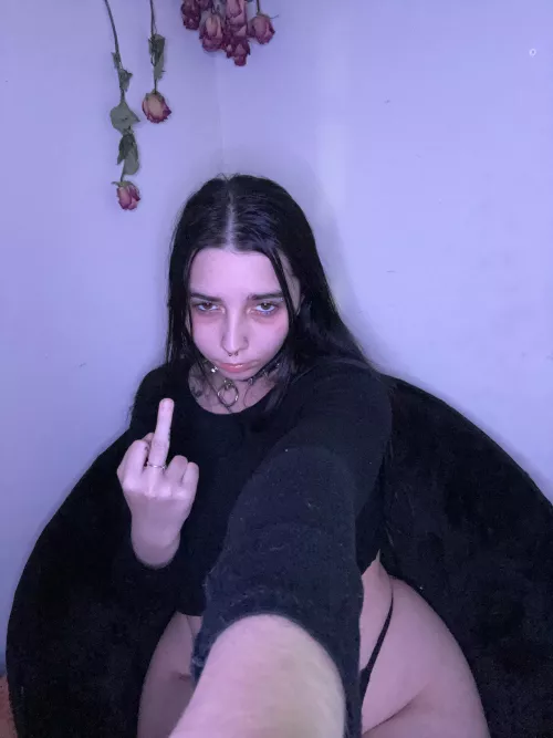 fuck you freak 🖕🏻 give me what i want already! by angelfrompurgatory