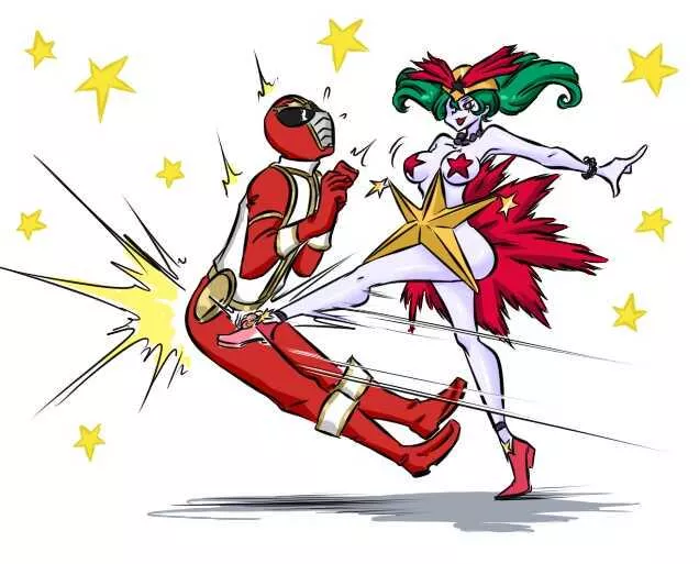 Go go ower rangers! (By Ocigart) posted by Ask_Nice