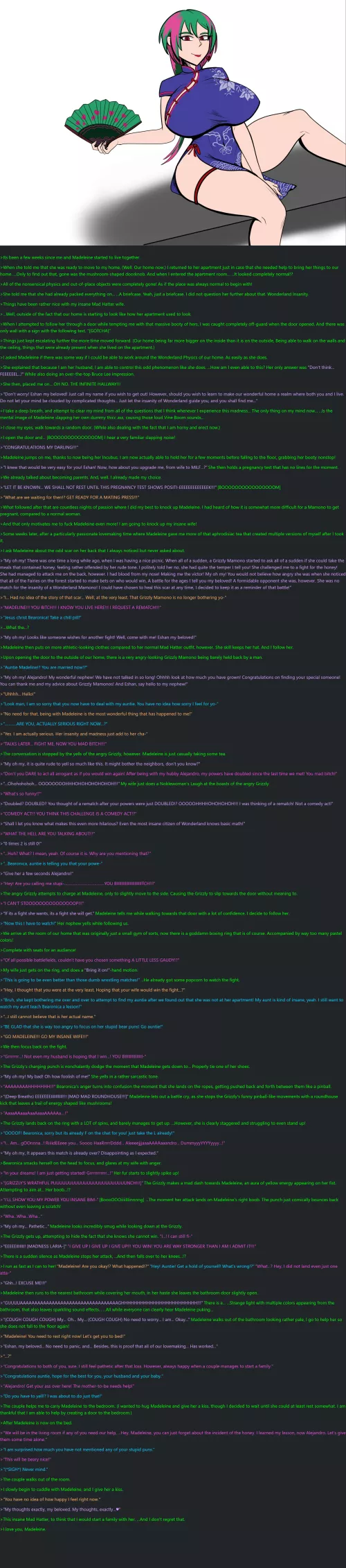 Going absolutely mad with a dummy thicc Mad Hatter Part 4: [Epilogue/Ending] A mad yet happy finale by RenjinGN-003