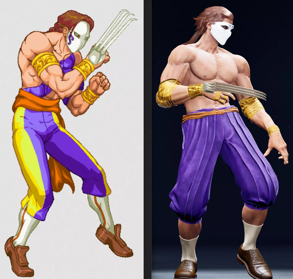 'How do you cross up Vega?!' posted by MinnitMann