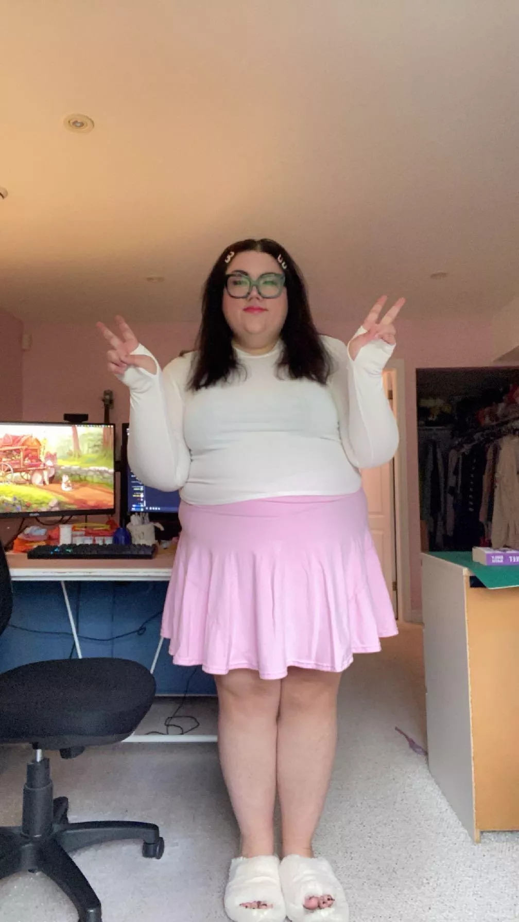 i felt so cute 😻 posted by ssbbwk