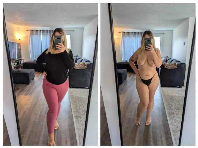 I love to show off what I have under my clothes  by 420mistress