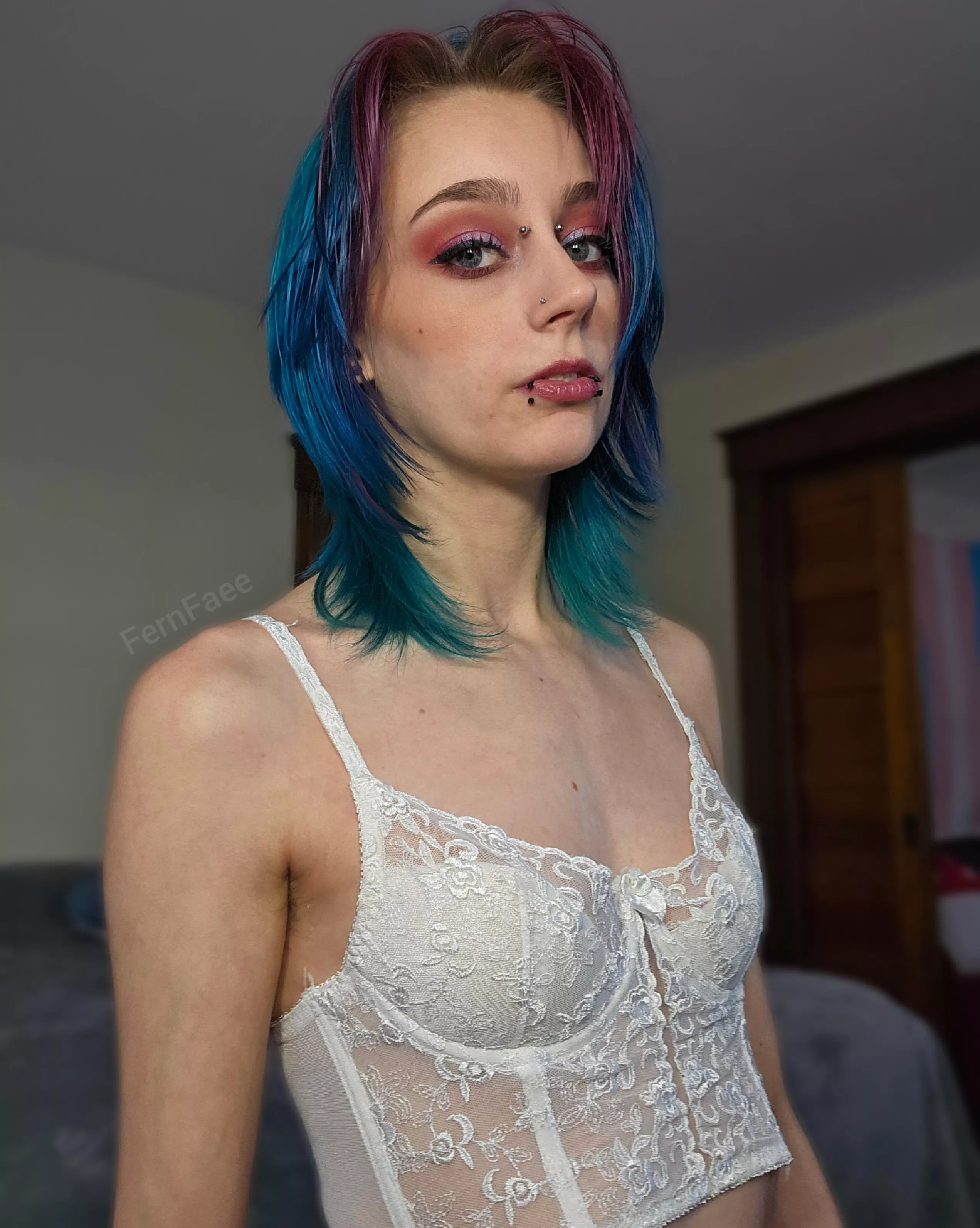 I think I'll do purple next  posted by FernFaee