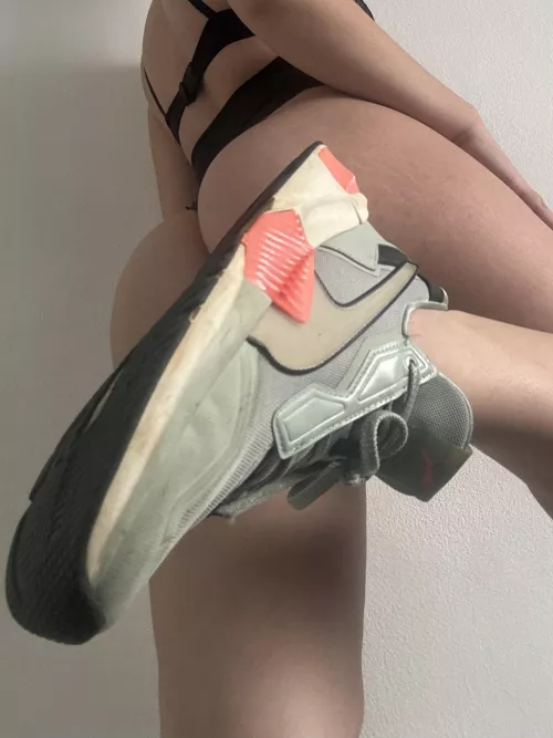 I think my ass looks good with these sneakers by FoxyAnastassia
