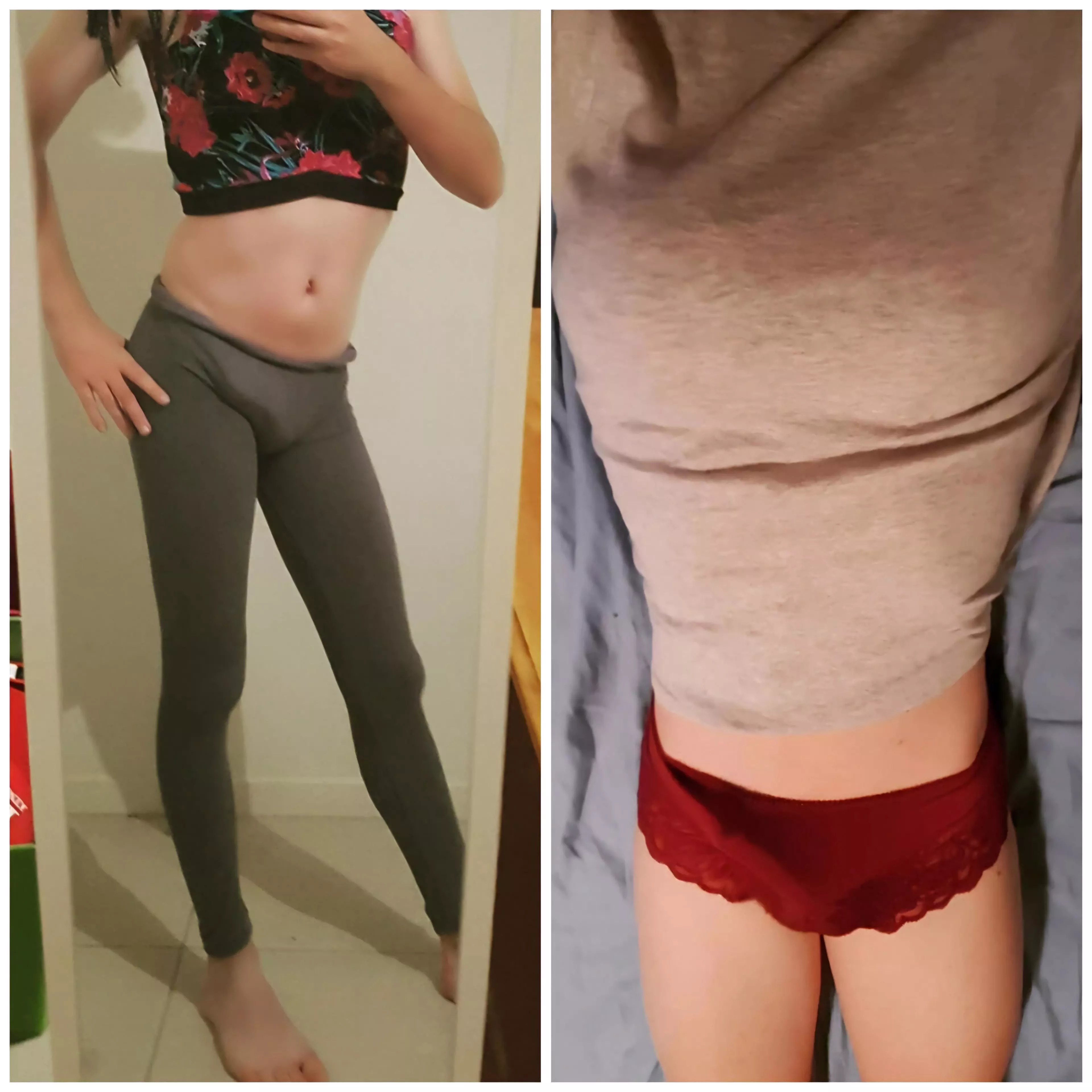 If I'm hard and it still fits in panties it can't be that big? posted by Magicz6000