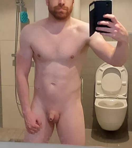 I'm a young guy showing off my muscles and what's between my legs by Used-Independent7342