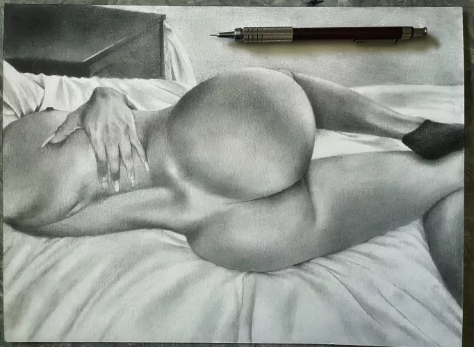 <Izzy> - graphite drawing by <me> by TheSensualPencil