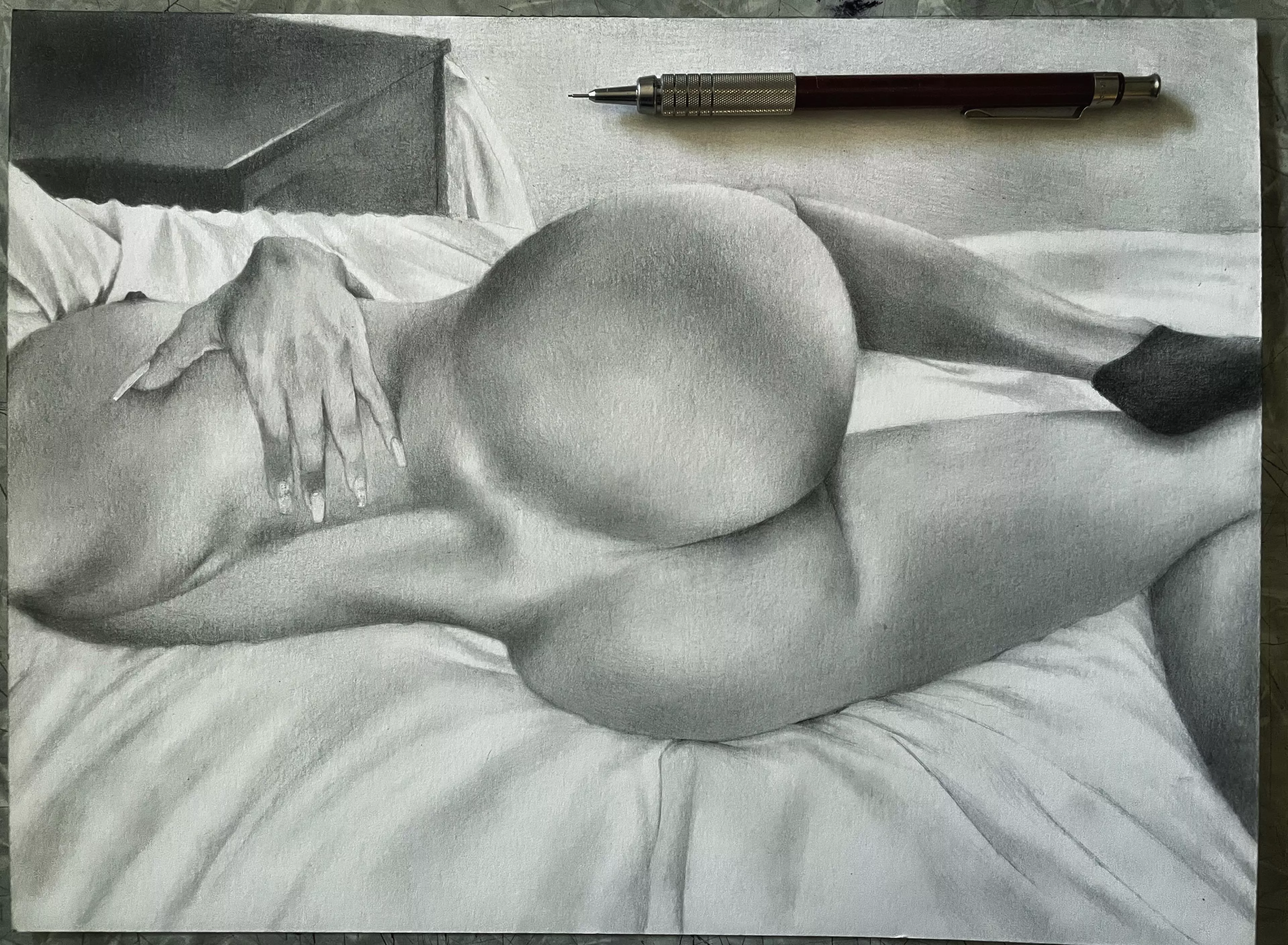 <Izzy> - graphite drawing by <me> posted by TheSensualPencil