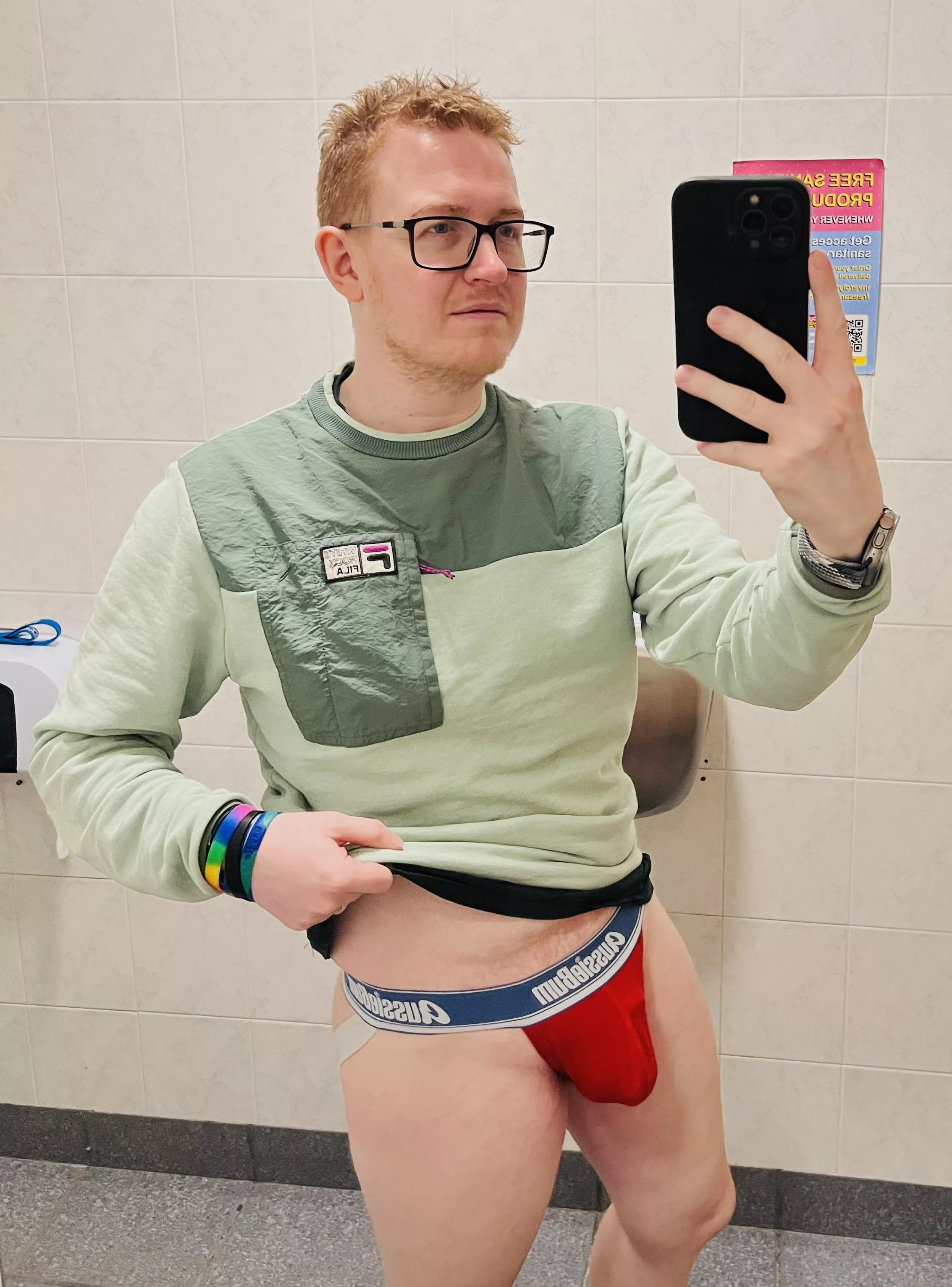 Jockstrap at work posted by abdl_thor