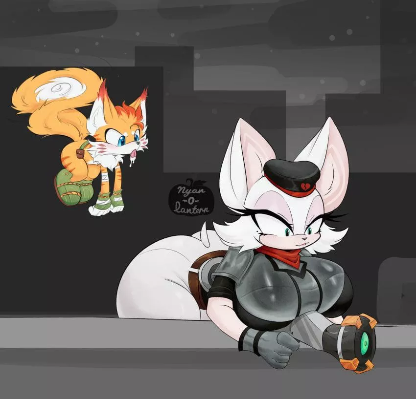 Mangey and Rebel Rouge (nyanolantern) posted by footlettuceburger360