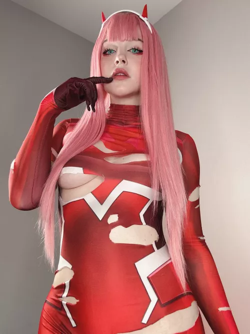 My Zero Two Cosplay (Emfoxpng)  by Emfoxpng