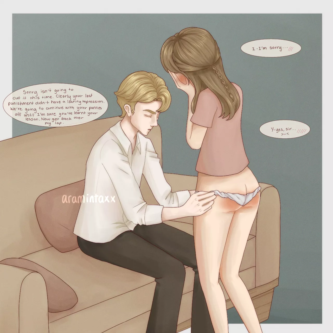 panties off (original art) posted by aramintaxx