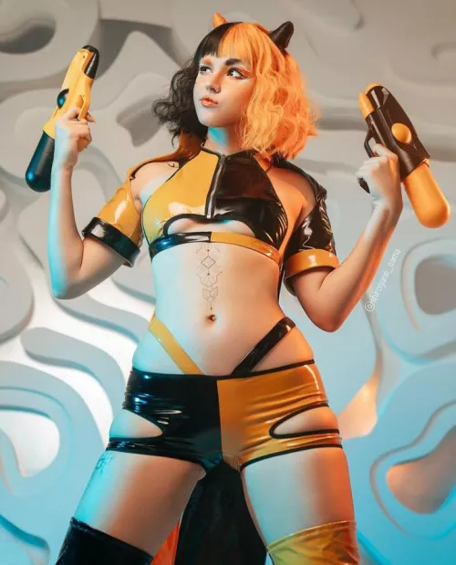 Pum-Pumpky Cosplay by Shirogane_Sama 💛🖤✨ by Mox_Castagnoli