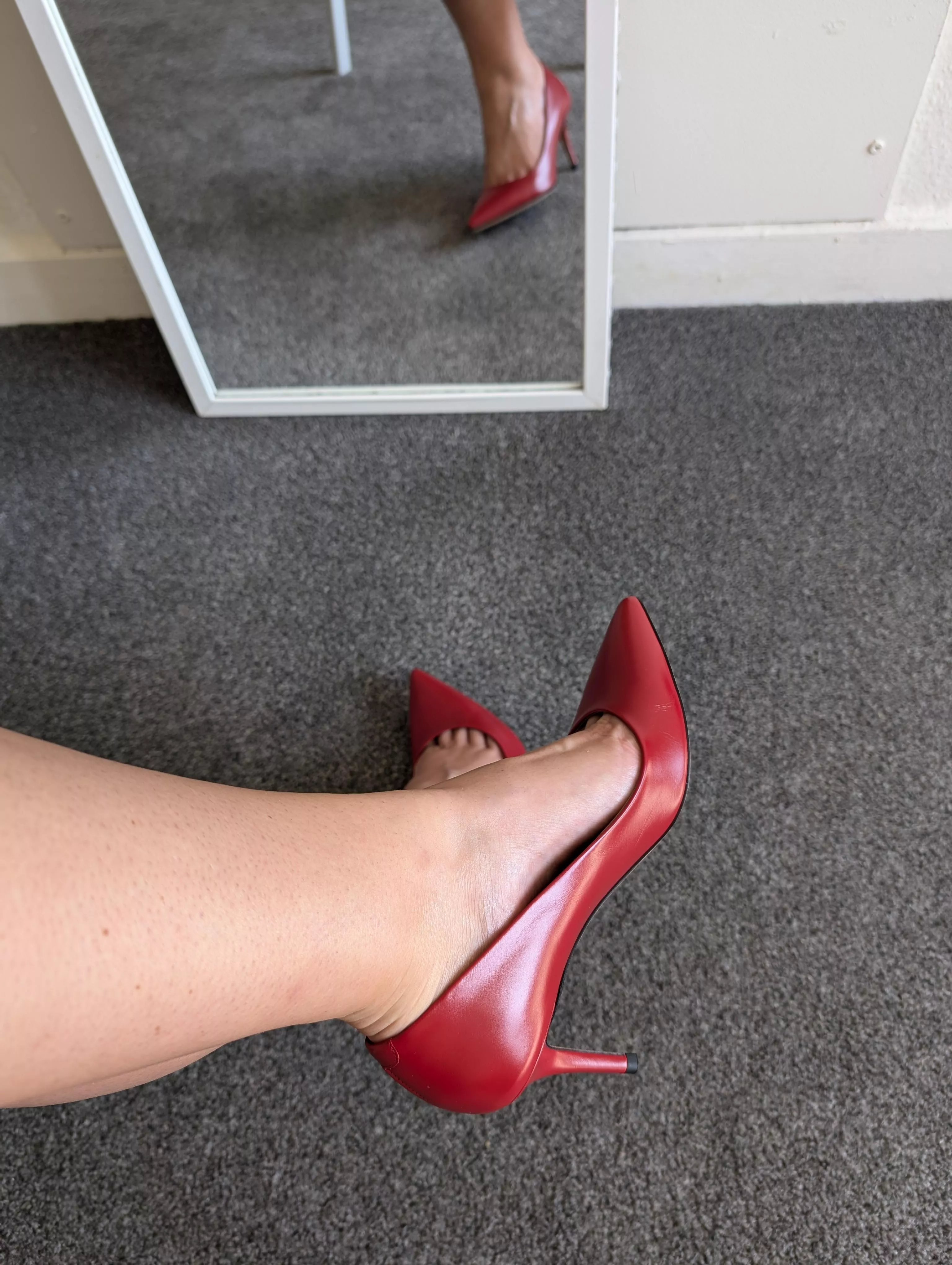 Red..  posted by LadyinWhite3815