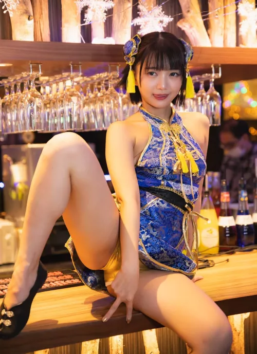 @riko_hoshino - Chinese Bartender Cosplay by Pwnagepancakes