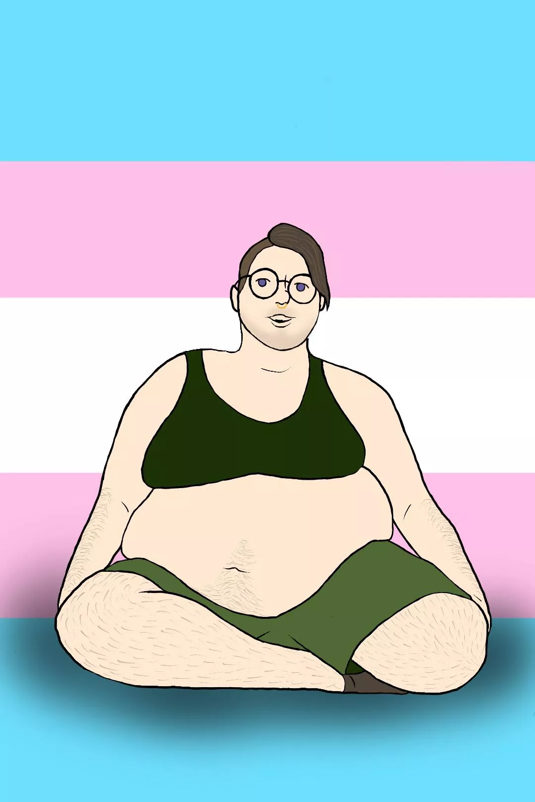 Self portrait  posted by FridayBliss