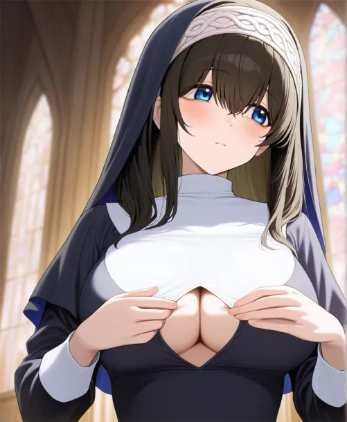 Sister Fumika Sagisawa [Idolmaster] by CheetahSperm18