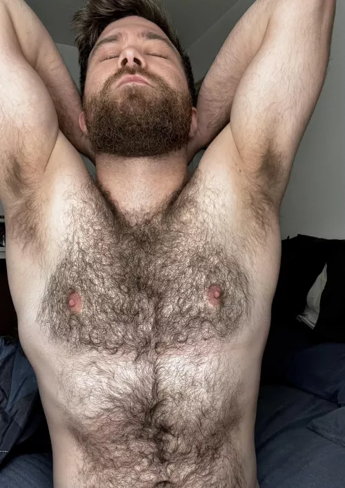 sniff them while I do my morning stretches ? by hairyMtl