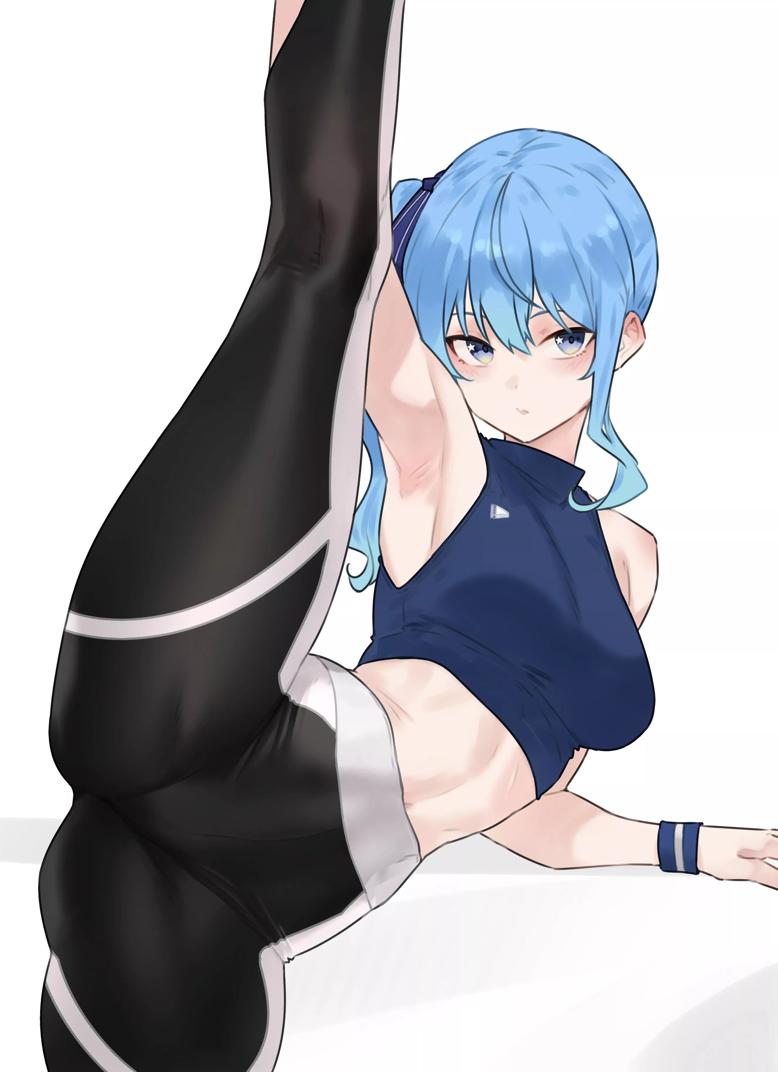 Suisei Split (bluefield) [Hololive] posted by llamanatee