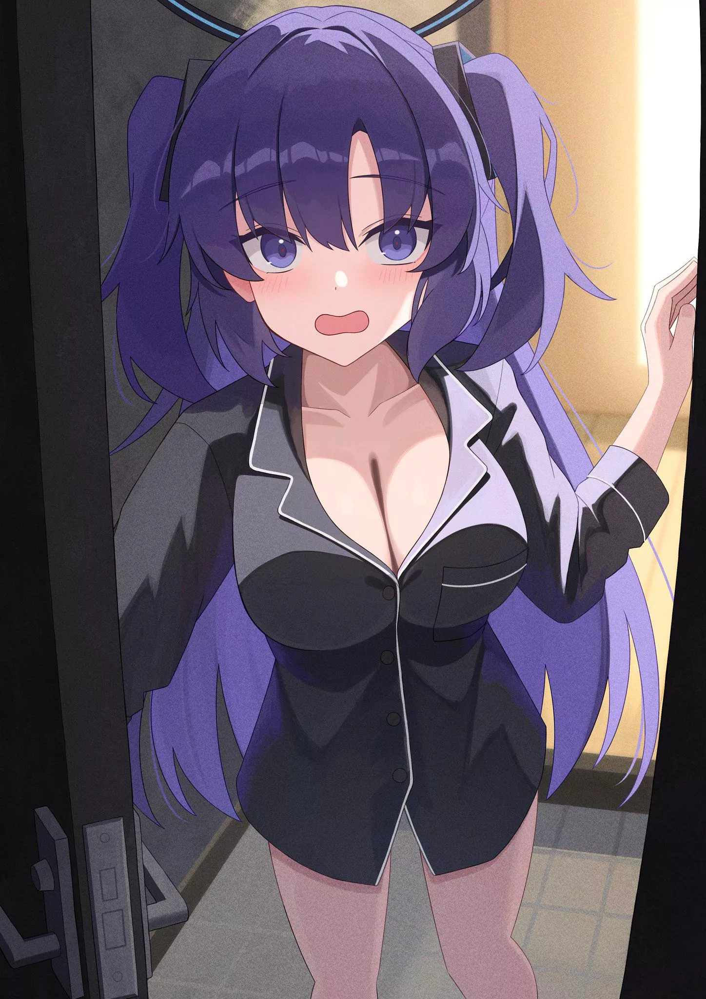 Suprise visiting Yuuka posted by marxsander2016