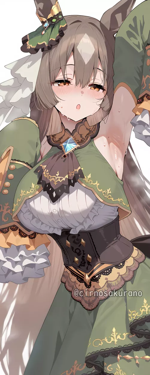 Sweaty pits by konosubak