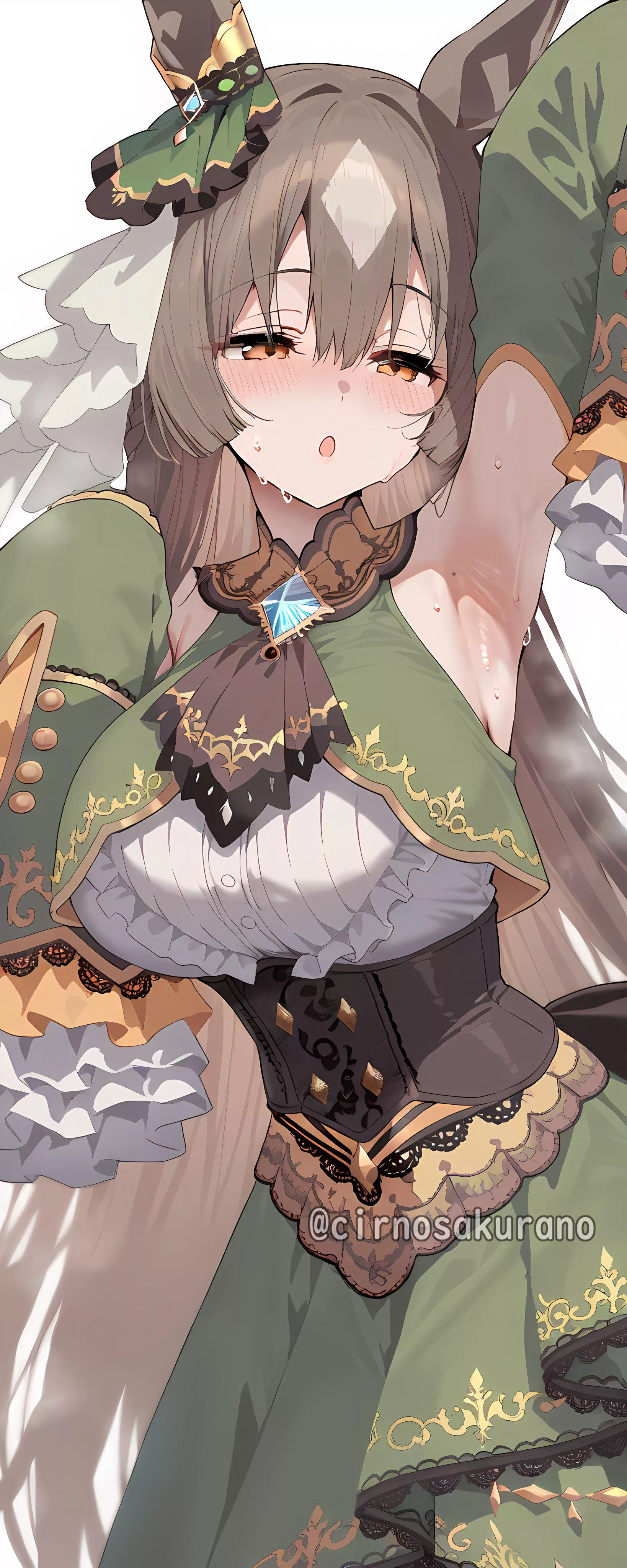 Sweaty pits posted by konosubak