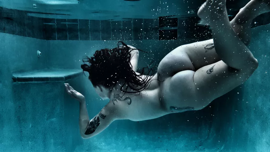 Swimming in the nude is still my favorite! by SireninPaint