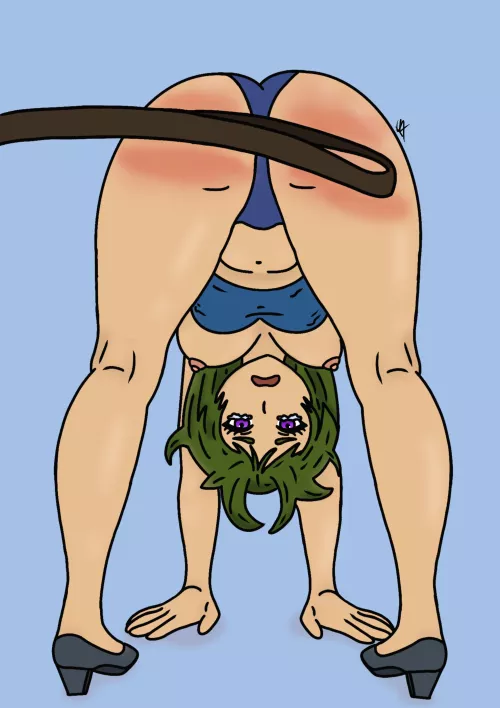 The belt fixes everything (art by me)  by SpitefulPulledpork