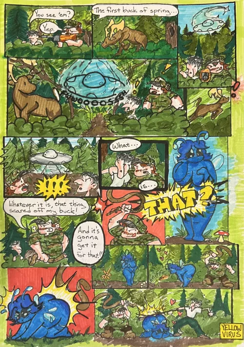 The real reason aliens only visit the U.S. by YellowVirus