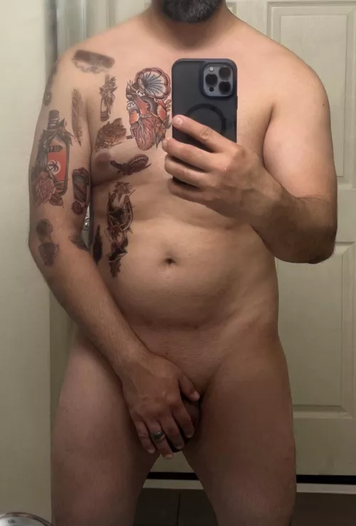 Thinking of getting some real ink soon, what are your thoughts on these fake tats on me ?  by Sharp-Dog27