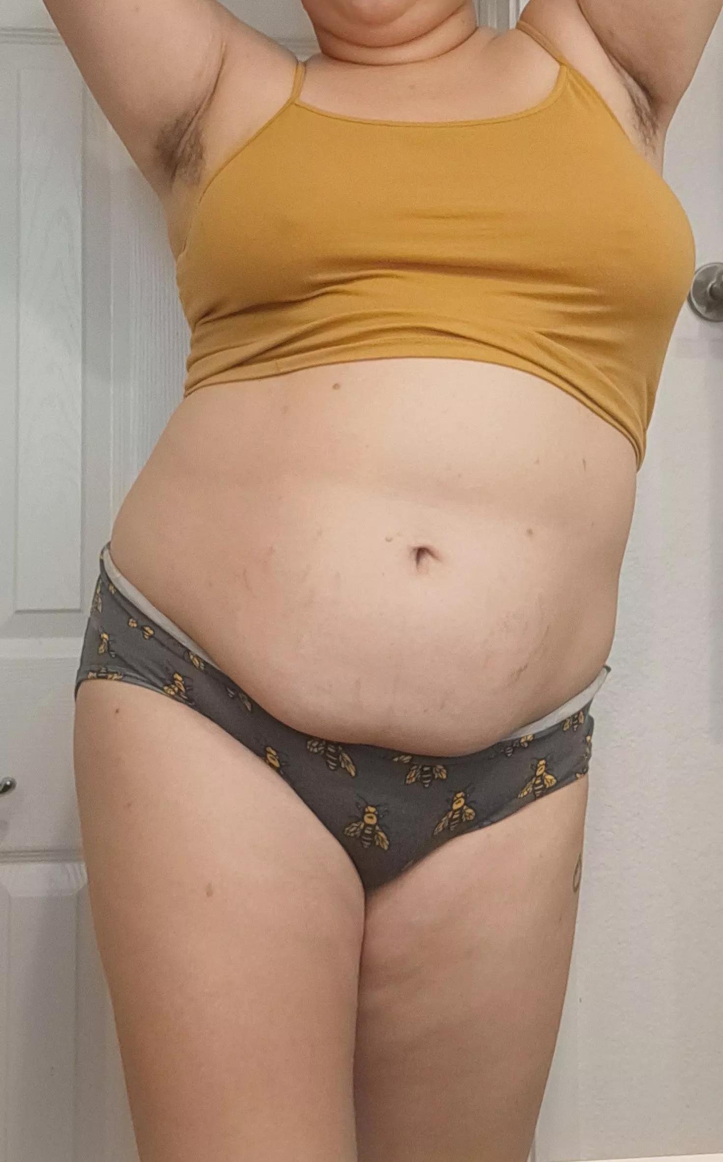 Tiny crop top & comfy undies  posted by Ellieerotica2