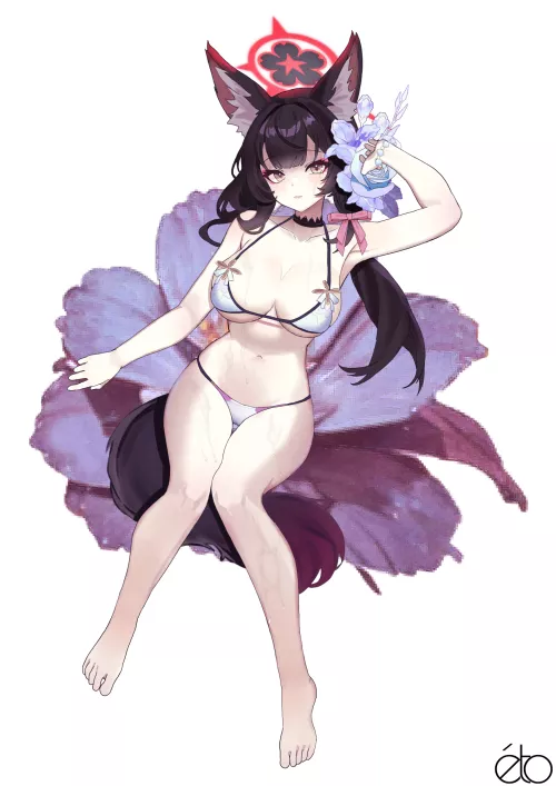 Wakamo (Blue Archive) [ahneato] by MrZerFox