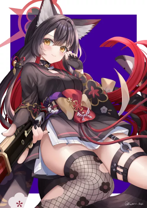 Wakamo (Blue Archive) [fujimori shiki] by MrZerFox