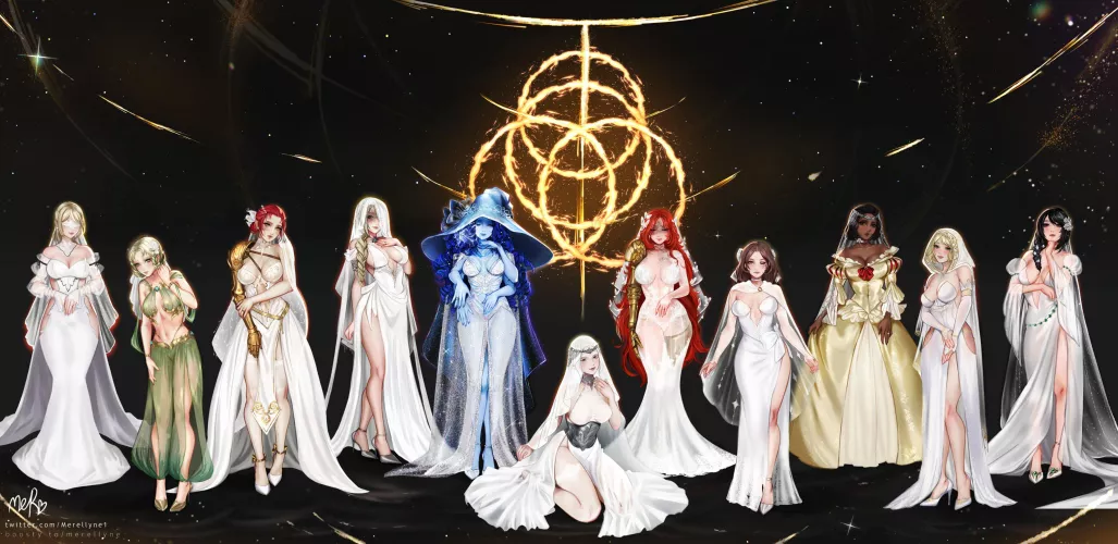 Would love these women to be marked properly bleached. by Baryonyx-Hunter