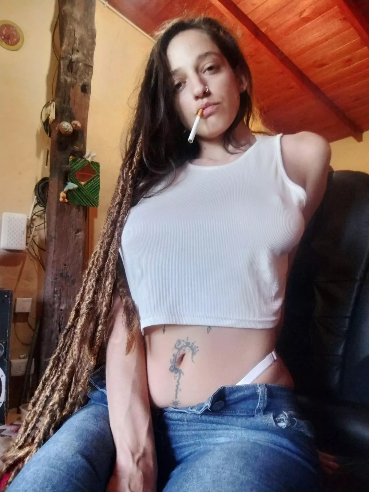 Would you fuck me as I enjoyed my cigarette?
  posted by Dreadlock_Goddesss