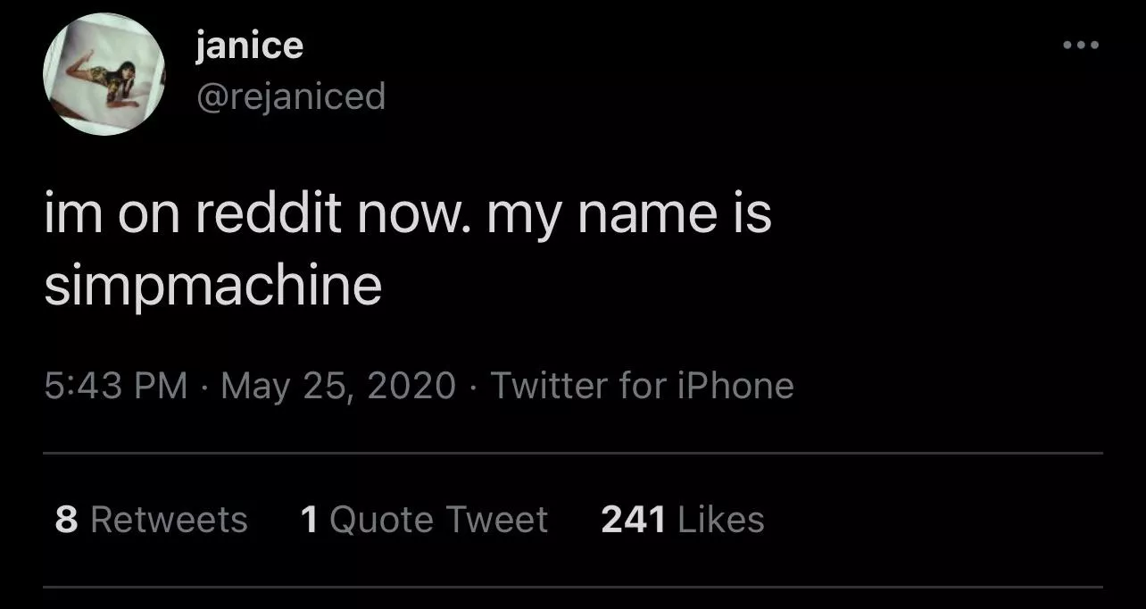 Yes it’s me posted by simpmachine