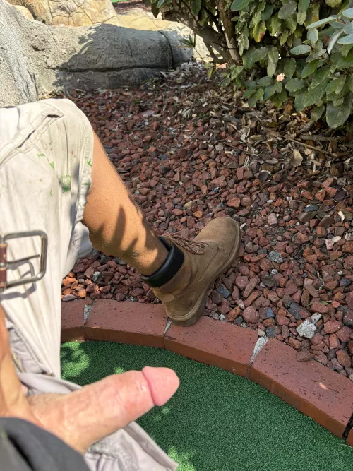 You Catch Me With My Cock Out While Doing Some Landscaping, You Stopping Me? by SwiggitySwooCummin4u