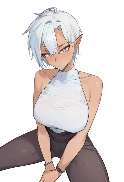 A Little Upset Elf (nokaa aru) [orignal] by CorrupterSea