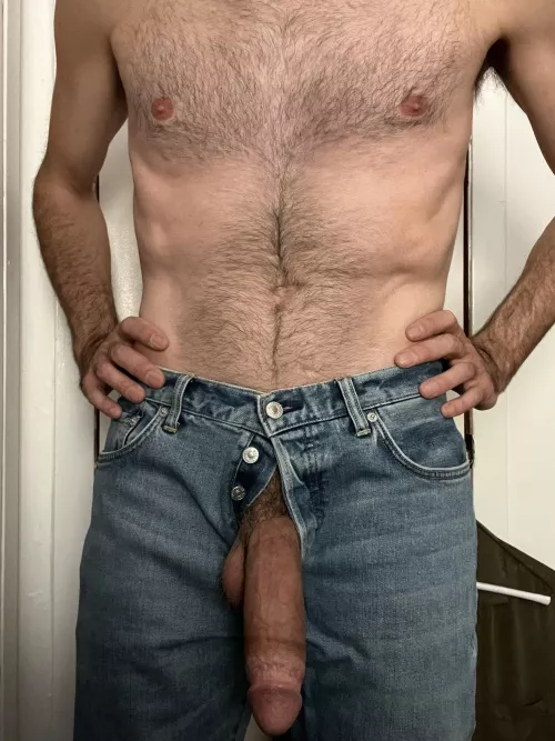Blue jeans and a big fucking dick (44) by GravityGeneral